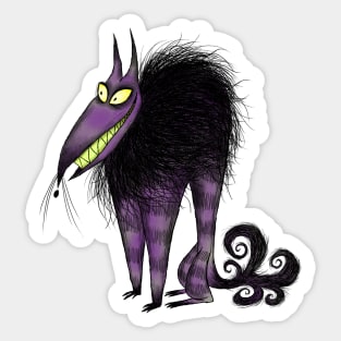 The Wicked Wolf Sticker